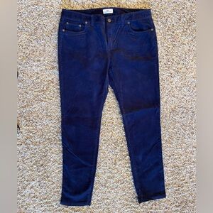 Women’s size 12 blue Vineyard Vines Corduroy Pants EUC